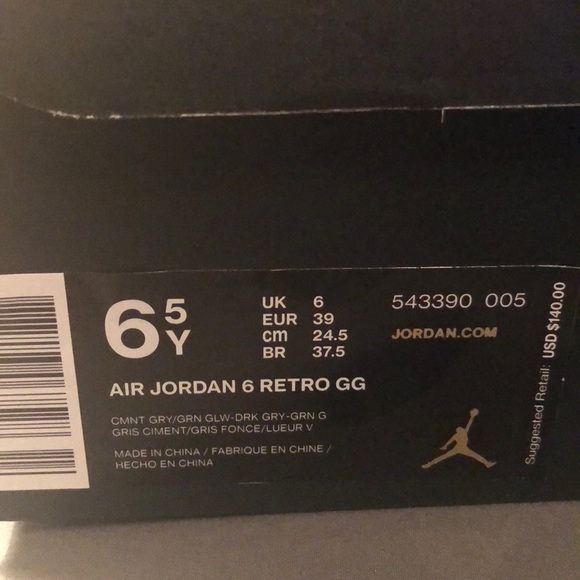 Air Jordan 6 Retro GG - Picture 5 of 5